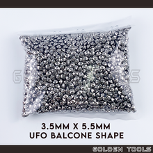 Load image into Gallery viewer, UFO Balcone Shape Stainless Steel Tumbling Shot Tumbling Bead Mini Rotary Tumbler Jewellery Polishing
