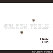 Load image into Gallery viewer, 1 Lbs 2.0mm 3.2mm 4mm Round Shape Carbon Steel Tumbling Shot Bead For Mini Rotary Tumbler Jewellery Dental Polishing
