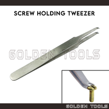 Load image into Gallery viewer, Screw Holding Non-magnetic Tweezer Watchmaker Engineering DIY Holding Tools

