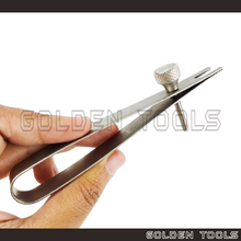 Load image into Gallery viewer, Titanium Bezel Clamp Soldering Clamp Crafting DIY Cincin Metal Sheet Holding Tools
