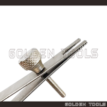 Load image into Gallery viewer, Titanium Bezel Clamp Soldering Clamp Crafting DIY Cincin Metal Sheet Holding Tools
