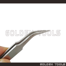 Load image into Gallery viewer, Flat &amp; Curved Tip Tweezer Components Holding Assembling Tools Hobbyist DIY Art Handicraft Tools
