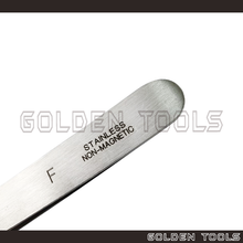 Load image into Gallery viewer, Flat &amp; Curved Tip Tweezer Components Holding Assembling Tools Hobbyist DIY Art Handicraft Tools
