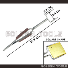 Load image into Gallery viewer, Work Holding Soldering Tweezer Oval Round Square Shape Holding Soldering DIY Art Handicraft Tools
