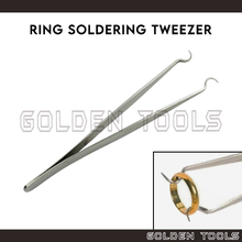 Load image into Gallery viewer, Ring Holding Soldering Tweezer Cincin DIY Art Handicraft Tools
