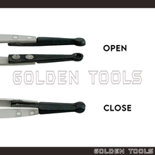 Load image into Gallery viewer, Holding Tweezer Soft Fiber Tip Work Holding Gemstone Bead Hobbyist DIY Art Handicraft Tools

