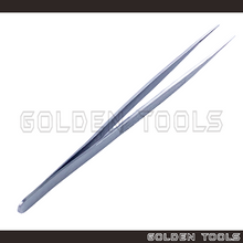 Load image into Gallery viewer, 7'' Stainless Steel Diamond Tweezer With Fine Lining For Holding Diamond, Bead And Stone Holding Tools Jewellery Tools
