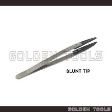 Load image into Gallery viewer, 5" Stainless Steel Non-magnetic Tweezer Blunt/ Sharp Tip Soldering Jewellery Tools
