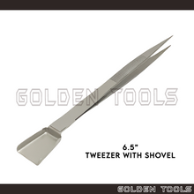 Load image into Gallery viewer, 6.5" Diamond Tweezer Shovel for Diamond, Bead And Stone Manik Scoop Jewellery Holding Tools
