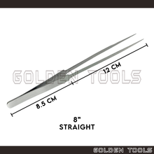 Load image into Gallery viewer, 8" Long Nose Tweezer Holding Tools Jewellery Tools Engineering Tools Hobby Watch Repair
