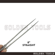 Load image into Gallery viewer, 8" Long Nose Tweezer Holding Tools Jewellery Tools Engineering Tools Hobby Watch Repair
