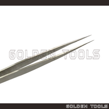 Load image into Gallery viewer, Stainless Steel Non-magnetic AA Tweezer Smooth Thin Tip Holding Tools Jewellery Engineering Tools Hobby Watch
