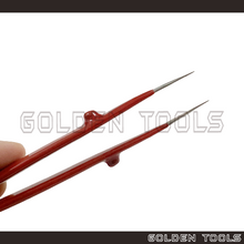 Load image into Gallery viewer, 5" Insulated Tweezer With Smooth Curved Tip Jewelry Precision Holding Tools Anti Heat Conductivity
