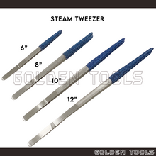 Load image into Gallery viewer, Steam Tweezer Non-scratch Holding Tools Steamer Ultrasonic Cleaner Mild Heat Resistance DIY Craft Tools
