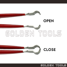Load image into Gallery viewer, Insulated Fuse Tweezer Plucker Shape Puller Collector Handling Holding Precision Tools
