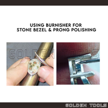 Load image into Gallery viewer, Burnisher Curved Burnisher Straight Polish Etching Carving Clay Pottery Modelling Sculpting DIY Crafting Cincin Batu
