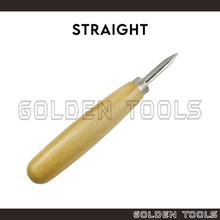 Load image into Gallery viewer, Burnisher Straight Curved Polish Etching Carving Modelling Sculpting DIY Leather Wood Crafting Cincin Batu

