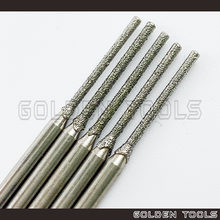 Load image into Gallery viewer, Long Cylinder Shape Diamond Burs With 2.35mm Shank Swiss Burs Drill High Speed Handpiece Dental Tool Jewellery
