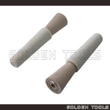 Load image into Gallery viewer, 3'' / 4“ Felt Ring Buff Stick Ring Inner Polish Diameter: 17-25mm Jewellery Dental Metal Cincin Polishing DIY
