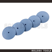 Load image into Gallery viewer, 5/8" Blue Extra Soft Knife Edge Wheel Rubber Point Silicone Point Jewellery Polishing Metal Polishing Dental Polishing
