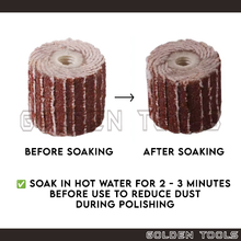 Load image into Gallery viewer, Sandpaper Flap Wheel Sanding Wheel Metal Wood Polishing Grinding Cleaning Tools
