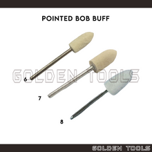 Load image into Gallery viewer, Polishing Bob Buff Wheel Jewellery Polishing Tools Dental Tools Kain Tebal Kain Kilat
