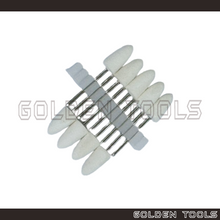 Load image into Gallery viewer, 8mm Polishing Bob Buff Wheel Mounted Points Jewellery Polishing Tools Dental Tools
