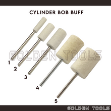 Load image into Gallery viewer, Polishing Bob Buff Wheel Jewellery Polishing Tools Dental Tools Kain Tebal Kain Kilat
