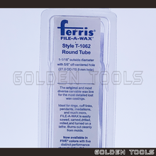 Load image into Gallery viewer, Ferris T1062 Blue Round Tube Wax Ring Tube Carving Tools Lost Wax Casting Jewellery Casting Investment Casting Dental
