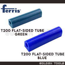 Load image into Gallery viewer, Ferris T200 Blue/ Green Flat-Sided Tube Wax Ring Tube Carving Tools Lost Wax Casting Jewellery Investment Casting
