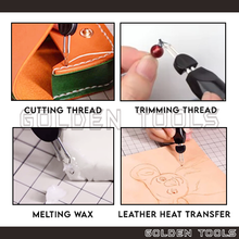 Load image into Gallery viewer, Thread Zap Battery Powered Carving Heat Pen for Plastics Wax Carving Casting Threading Jewellery DIY Leathercraft
