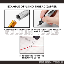Load image into Gallery viewer, Thread Zap Battery Powered Carving Heat Pen for Plastics Wax Carving Casting Threading Jewellery DIY Leathercraft
