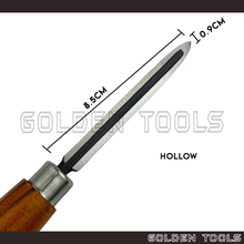 Load image into Gallery viewer, Scraper Hollow Solid Triangle Blade Metal Scraper Hand Crafting Use Sculpting DIY Craft
