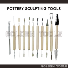 Load image into Gallery viewer, Ceramic Tool Sculpting Tools Clay Sculpture Polymer Clay Modelling DIY Crafting
