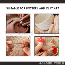 Load image into Gallery viewer, Ceramic Tool Sculpting Tools Clay Sculpture Polymer Clay Modelling DIY Crafting
