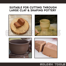 Load image into Gallery viewer, Clay Wire Cutter Pottery Ceramic Art Sculpture DIY Crafting
