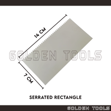 Load image into Gallery viewer, Clay Scraper Serrated Scrapper Pottery Polymer Tools Sculpture Ceramic Modelling Scraper Texture Making DIY Craft
