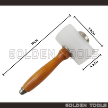 Load image into Gallery viewer, Leather Carving Craft Hammer Mallet Maul DIY Crafting Workshop Tools
