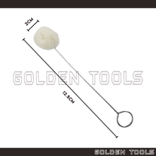 Load image into Gallery viewer, Wool Dauber for DIY Leather Dye Applicator Ball Brush Craft Dye Oil Glue Edge Surface Finishing
