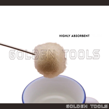 Load image into Gallery viewer, Wool Dauber for DIY Leather Dye Applicator Ball Brush Craft Dye Oil Glue Edge Surface Finishing
