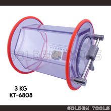 Load image into Gallery viewer, Rotary Tumbler Container Cover For 3 Kg Mini Rotary Tumbler Drum KT-6808 BK-0028 Jewellery Metal Polishing Tool

