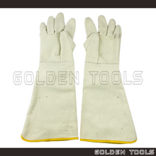 Load image into Gallery viewer, 20" Kevlar Gloves Asbestos Gloves High Temperature Heat Resistance Gold Melting Furnace Metal Laboratory Jewellery
