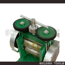 Load image into Gallery viewer, Manual Hand Rolling Mill Machine For Wire, Flat Sheet Plate And Half Round Jewellery Casting Shaping Mesin Gelek
