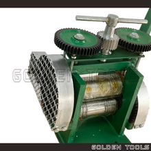 Load image into Gallery viewer, Manual Hand Rolling Mill Machine For Wire, Flat Sheet Plate And Half Round Jewellery Casting Shaping Mesin Gelek
