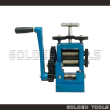 Load image into Gallery viewer, 7 Rollers Manual Hand Rolling Mill For Wire, Flat Sheet Plate And Half Round Jewellery Casting Shaping Mesin Gelek
