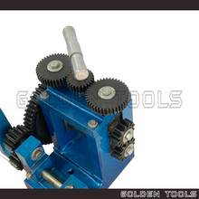 Load image into Gallery viewer, 7 Rollers Manual Hand Rolling Mill For Wire, Flat Sheet Plate And Half Round Jewellery Casting Shaping Mesin Gelek
