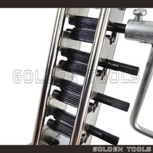 Load image into Gallery viewer, Manual Zig Zag Metal Fromer Soft Metal Sheet Shaping Rolling Mill Tool
