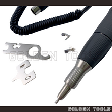 Load image into Gallery viewer, [WARRANTY] Original Saeyang Marathon -3 35000RPM Champion High Speed Micro Motor Set 3mm Shaft H35SP1 Jewellery Dental

