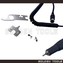 Load image into Gallery viewer, [WARRANTY] Original Saeyang Marathon -3 35000RPM Champion High Speed Micro Motor Set 3mm Shaft H37L1 Jewellery Dental

