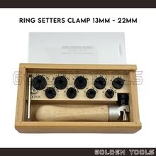 Load image into Gallery viewer, Ring Setters Clamp Inside Ring For US Size 2 To 13 And 13mm To 22mm Diamond Stone Setting Jewellery Cincin Batu
